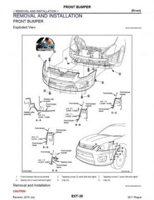 Nissan Rogue Workshop manual - Tutalleronline - 5