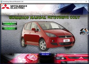 Mitsubishi colt z30 workshop manual - Tutalleronline - 1