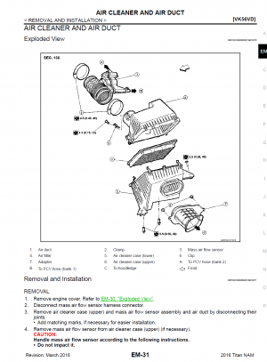 Nissan Titan A61 workshop manual - Tutalleronline - 4