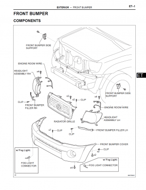 Toyota tacoma 2005 - 2008 Workshop Manual - Tutalleronline - 5