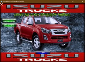 Isuzu KB D-max 2012-2017 Workshop Manual - Tutalleronline - 1