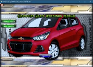 Chevrolet Spark Workshop Manual 2020-2023 - Tutalleronline - 1