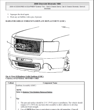 Chevrolet Silverado 2008 Workshop Manual - Tutalleronline - 2