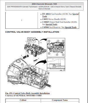 Chevrolet Silverado 2008 Workshop Manual - Tutalleronline - 7